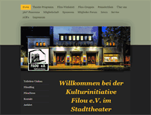 Tablet Screenshot of filou-beckum.de